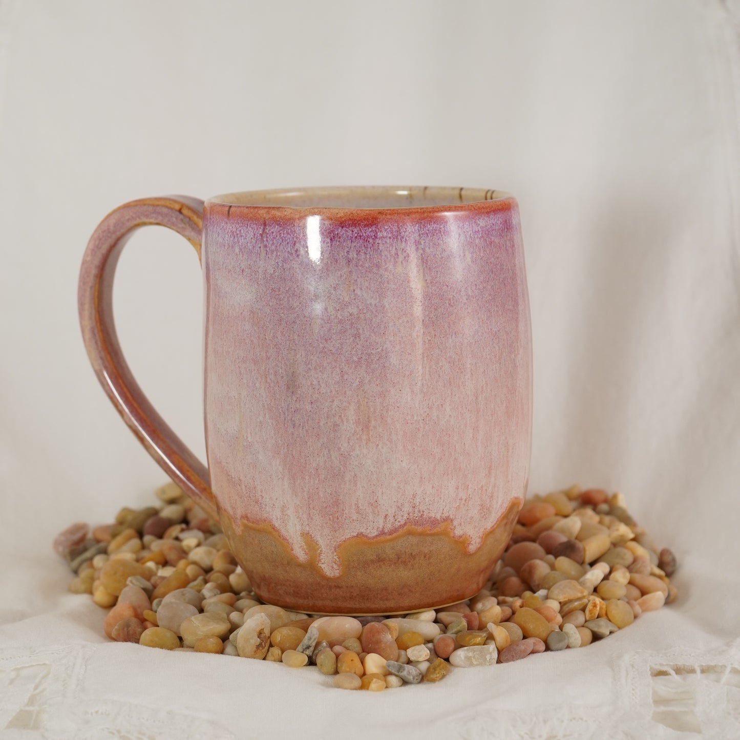 Curvy Pink Mug